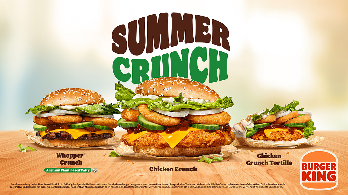 Burger King startet den Summer Crunch | HOGAPAGE Nachrichten