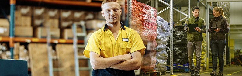 Lagerhelfer - (w/m/d) – Staplerschein - Logistikzentrum