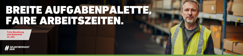 Logistiker Lagerist Vollzeit 5 Tage oder Teilzeit 4 Tage, Wochenenden frei (m/w/d)
