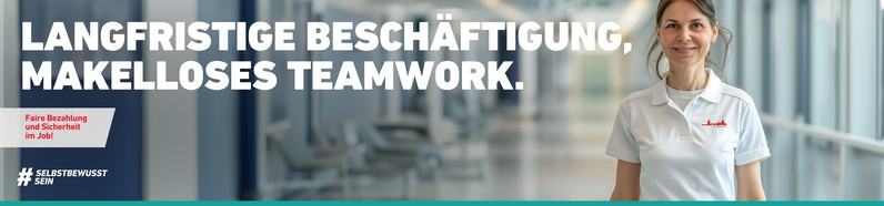 Reinigungskraft Krankenhaus, Voll- oder Teilzeit 5-14 oder 14-22 Uhr (m/w/d)