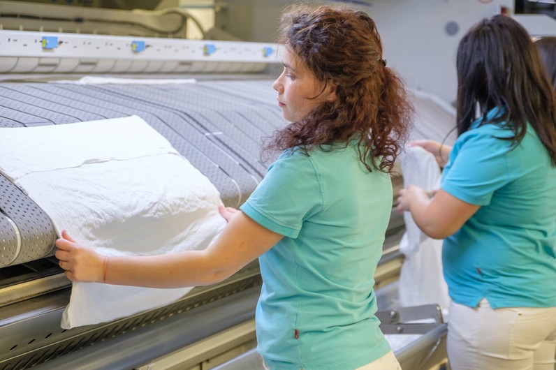 Produktionsmitarbeiter Wäscherei