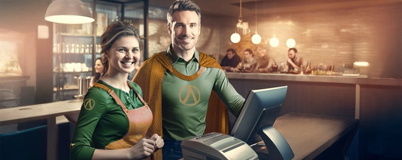 Servicemitarbeiter(*) mit Kassentätigkeit im Minijob/GfB