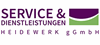 Service und Dienstleistungen Heidewerk gGmbH