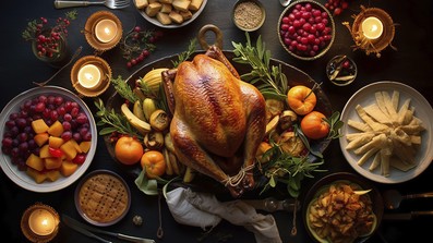 Festlich aufgetischt