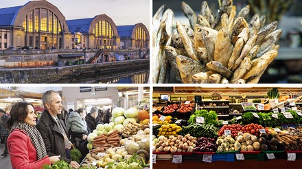 Rigaer Zentralmarkt Aus den 1930er Jahren stammt der Rigaer Zentralmarkt