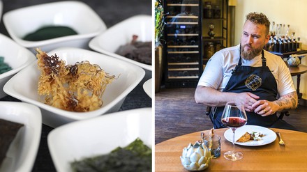 Frédéric Morel vom Sternerestaurant Coeur D’Artichaut Frédéric Morel vom Sternerestaurant Coeur D’Artichaut