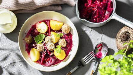 ROTE BETE UND KARTOFFELN DIE KOMBINATION AUS ROTER BETE UND KARTOFFELN KANN EIN GESUNDHEITSBOOSTER SEIN.