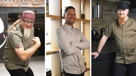 Starköche Starköche (v.l.) Stefan Marquard, Robin Pietsch und Lucki Maurer