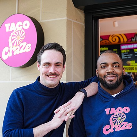 Niclas Janus (li.) und Quency de Leon Roa Niclas Janus (li.) und Quency de Leon Roa