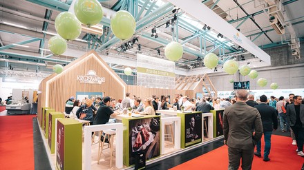 Messe Pause auf der Messe