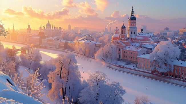 Winterwunderland Vilnius