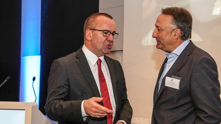 Boris Pistorius Jürgen Gangl im Gespräch mit Boris Pistorius