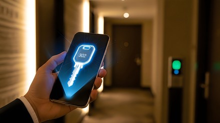 Schlüsselkarten Check-in über Schlüsselkarten