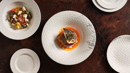 Steelite Elegant und leicht setzt sich die Fine-Dining-Serie „Morella“