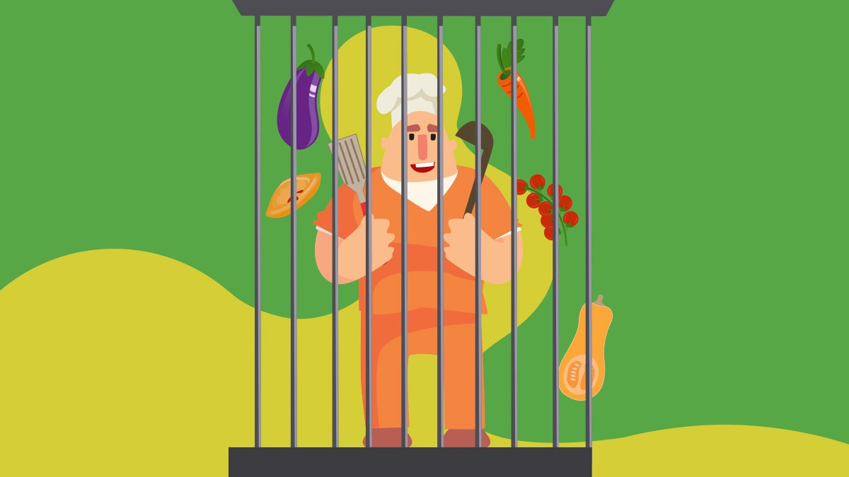 Foto: iStockphoto
 Kochen hinter Schloss und Riegel