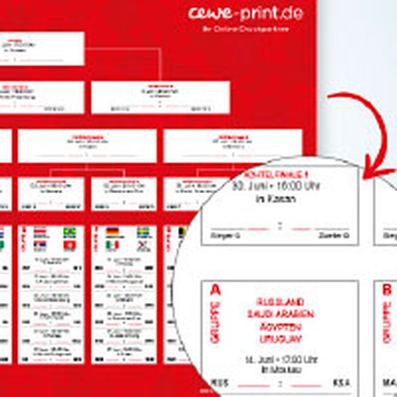 Publikumsliebling individualisierbarer WM Planer