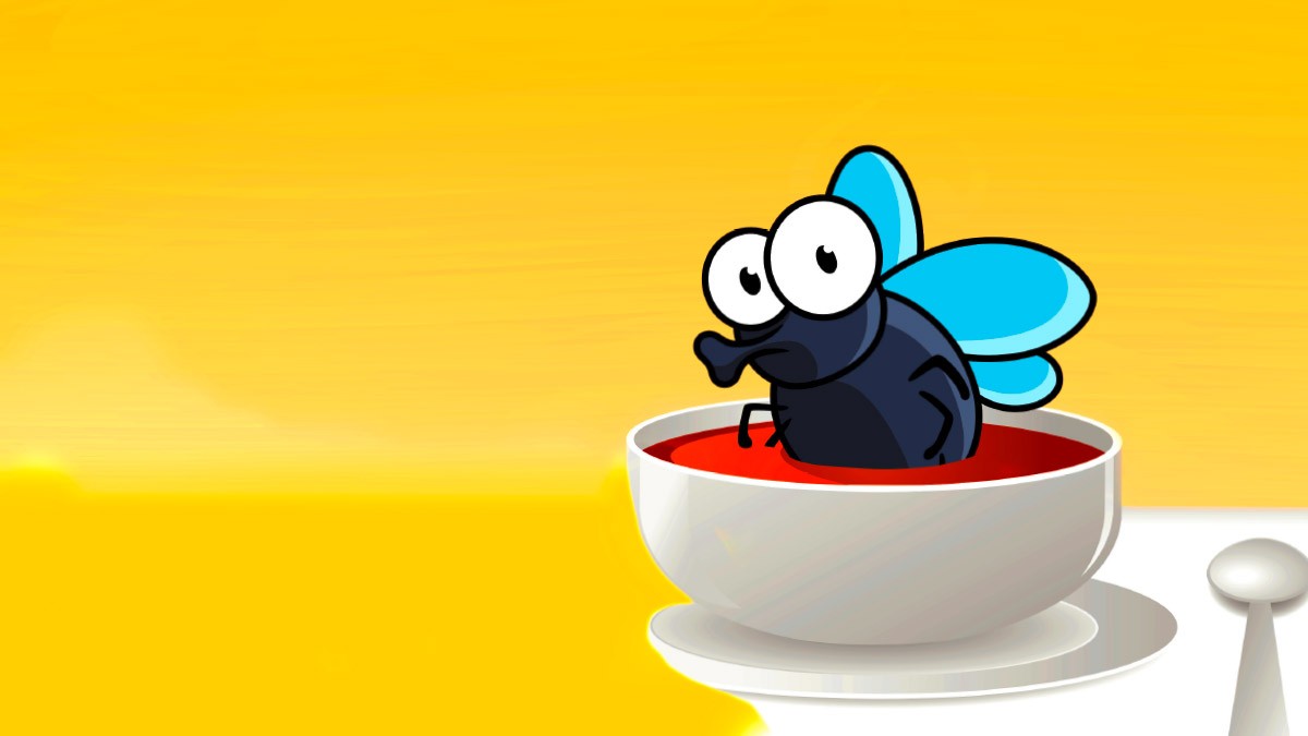 iStockphoto Herr Ober eine Fliege ist in meiner Suppe