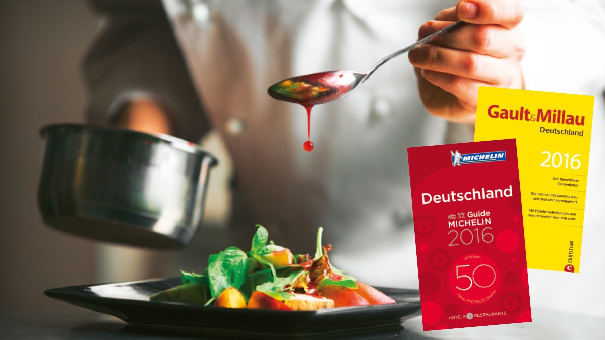 Fotos: Michelin; Gault Millau; Christian Verlag: Semen Kuzmin/Shutterstock.com Küchenschlacht gedruckt