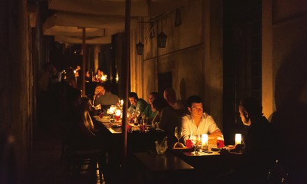 Stromausfall im Restaurant Stromausfall im Restaurant