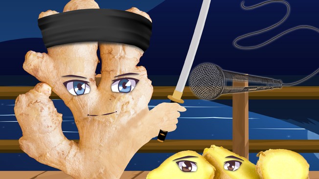 Jetzt rede ich Ingwer