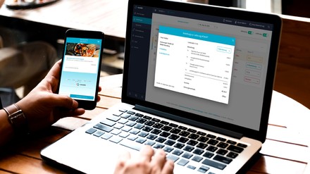 Computer und Smartphone Computer und Smartphone