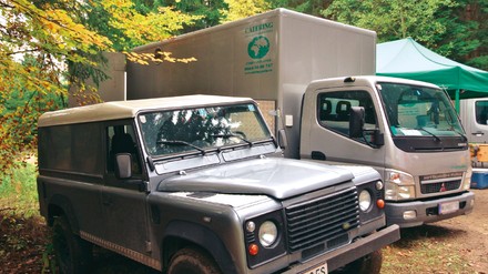 Fuhrpark des Caterers Fuhrpark des Caterers