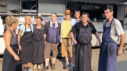 Kochcrew am Set Kochcrew am Set