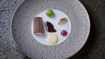 Schön angerichteter Teller Schön angerichteter Teller