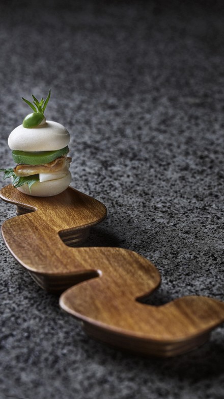 Schön präsentierte Speise Schön präsentierte Speise