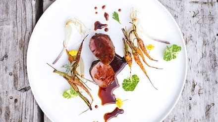 Schön angerichtetes Essen Schön angerichtetes Essen