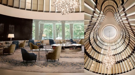 Atrium in der Lounge Atrium in der Lounge