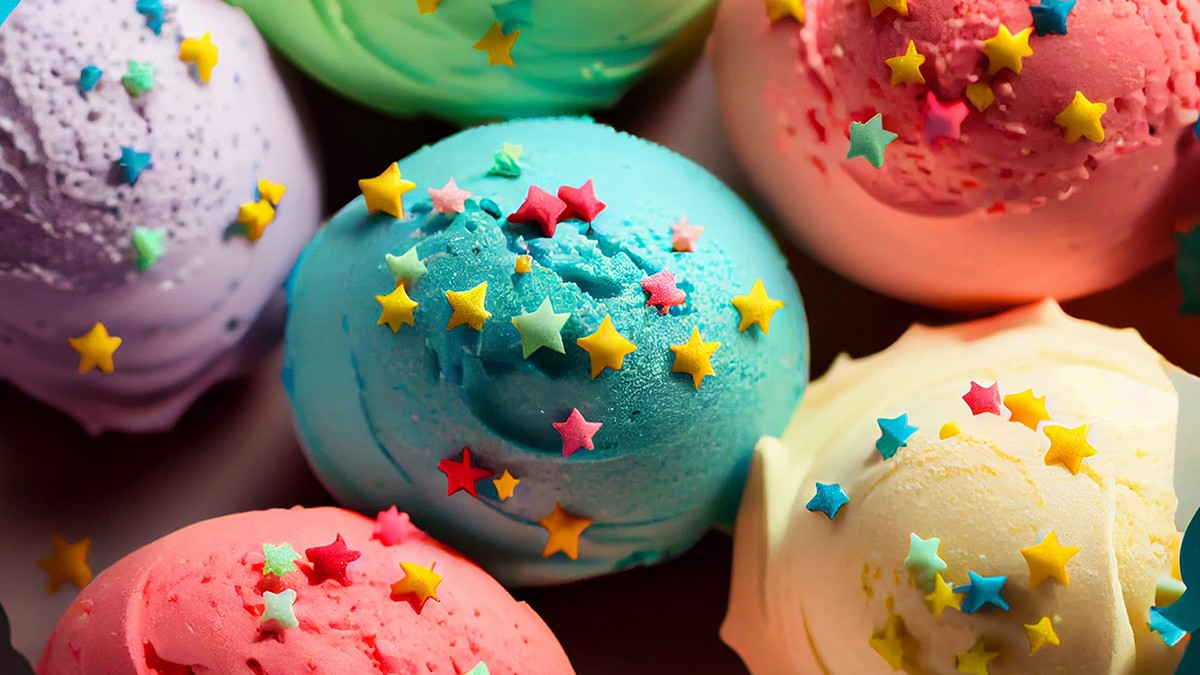 Foto: YuliiaMazurkevych - stock.adobe.com THE BIG FIVE Eis eine Kugel Happiness