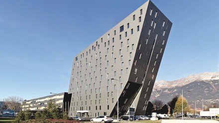 Außenansicht des Tivoli Hotel Innsbruck
