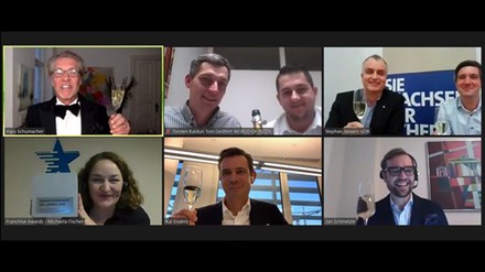 Online-Verleihung der Franchise Awards 2020 mit Dr. Haio Schumacher