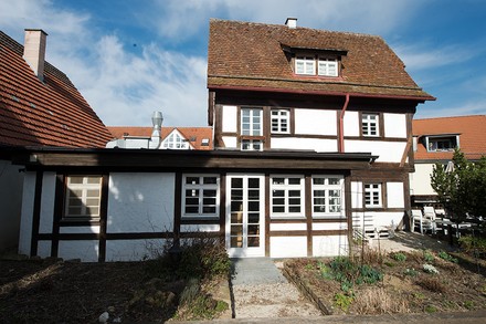 Ein verlassenes Fachwerkhaus