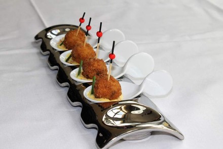 Das Matjes-Mango-Curry von Blen Baheru. (Foto: © Dynamic Professional)