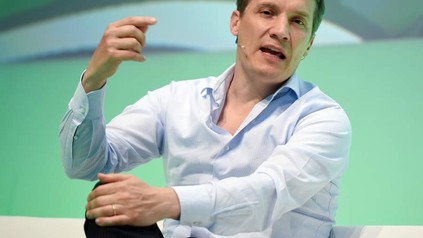 Rocket-Internet-Chef Oliver Samwer am 08.06.2016 in Berlin bei der Internet-Konferenz NOAH. (Foto: © dpa)