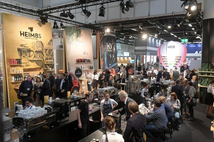 Blick in eine Messehalle