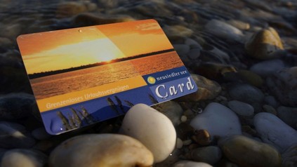 Die Neusiedler See Card auf der Grenzenloses Urlaubsvergnügen steht