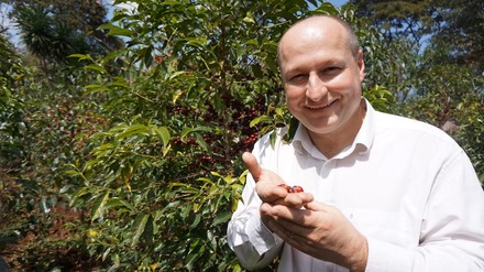 In der Gastronomie ist laut Hartwig Kirner vor allem Kaffee unter den Fairtrade-Produkten besonders gefragt. (© Fairtrade)
Hartwig Kirner
