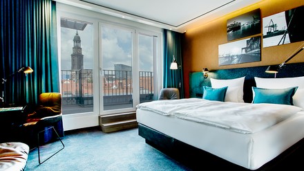 Motel One Hamburg-Fleetinsel Zimmer