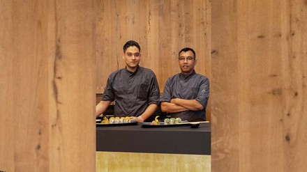 Der neue Sushi-Counter.