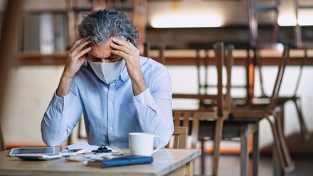 Frustrierter Gastronom