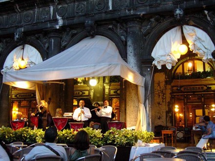 Restaurant Außenbereich Musikanten