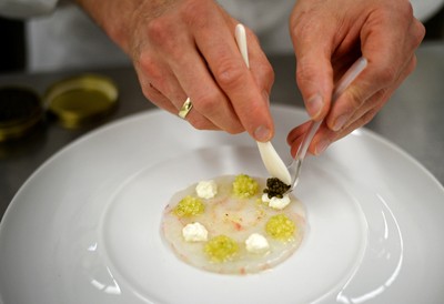 Kaisergranat mit Imperial Kaviar