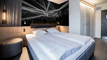 „Arena-Room“ im neuen Zleep Hotel Copenhagen Arena