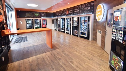 Leerstehendes Café