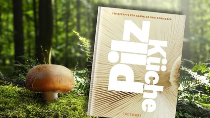 Ein Kochbuch mit dem Titel Pilzküche