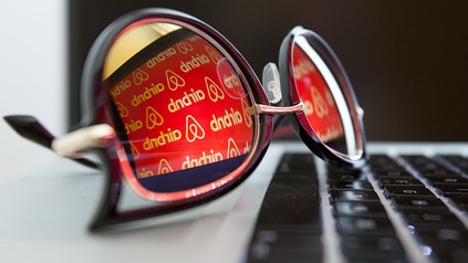 Das Logo von Airbnb