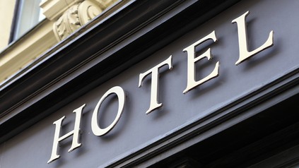 Hotel-Schild